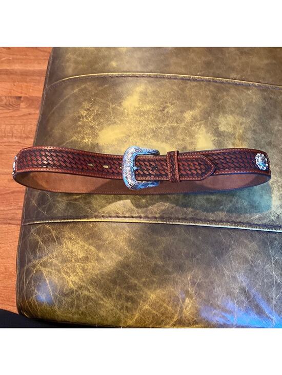 3D Belts Accessories - 3D leather and bling belt